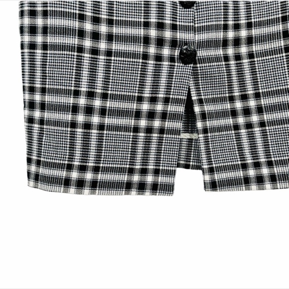 Veronica Beard Lark plaid button dress Sz 4 - Picture 10 of 10